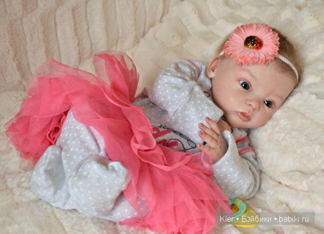 Моя реалистичная малышка реборн Ливия
