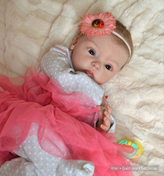Моя реалистичная малышка реборн Ливия