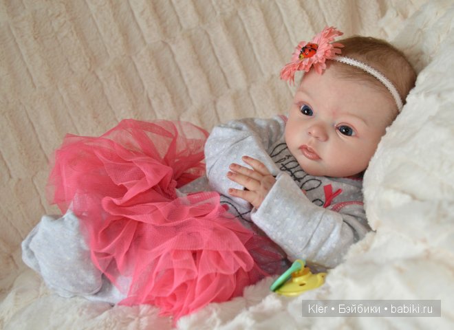Моя реалистичная малышка реборн Ливия