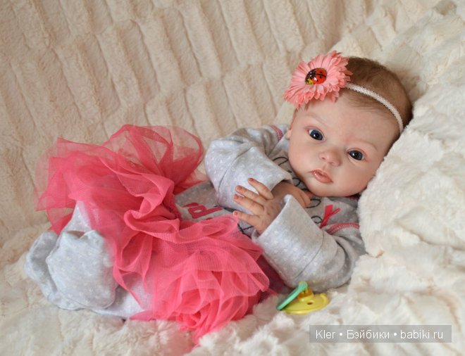Моя реалистичная малышка реборн Ливия