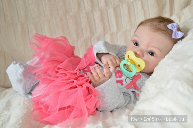 Моя реалистичная малышка реборн Ливия