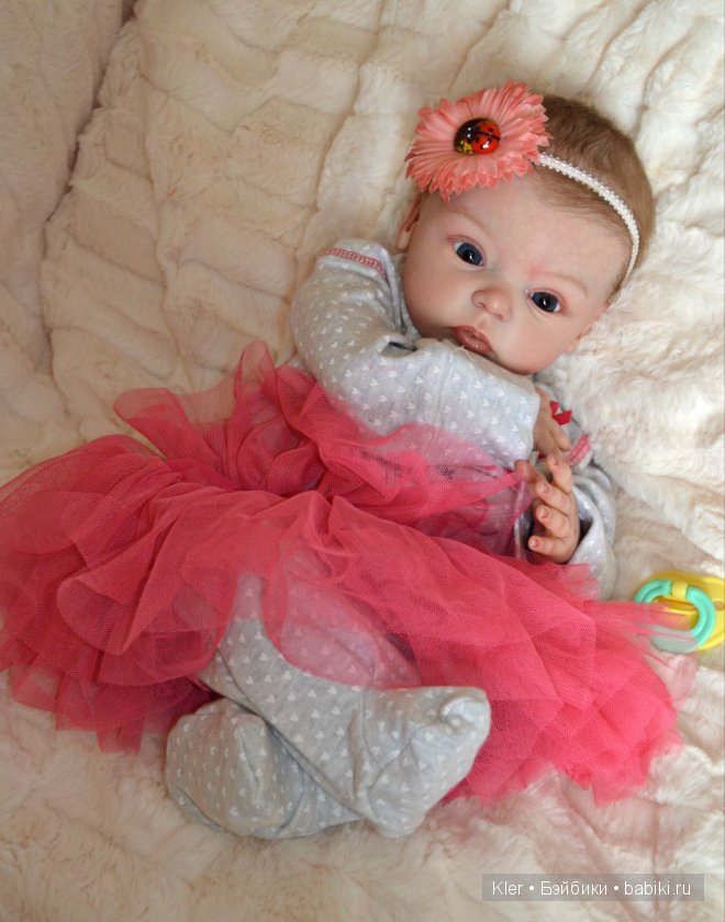 Моя реалистичная малышка реборн Ливия