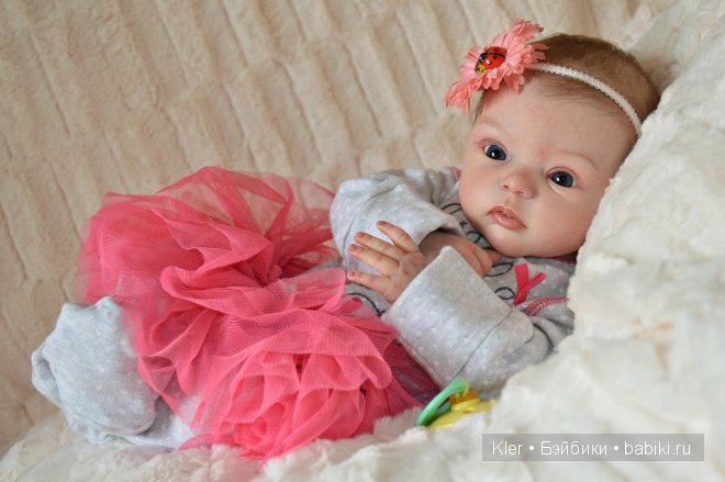 Моя реалистичная малышка реборн Ливия