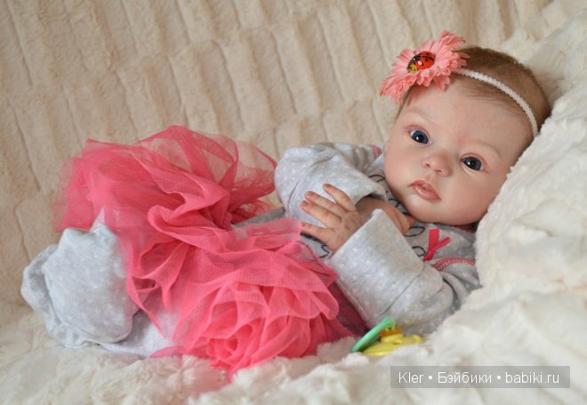 Моя реалистичная малышка реборн Ливия