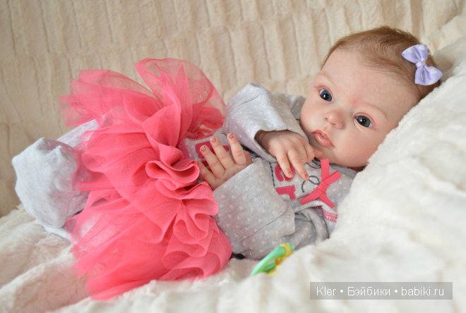 Моя реалистичная малышка реборн Ливия