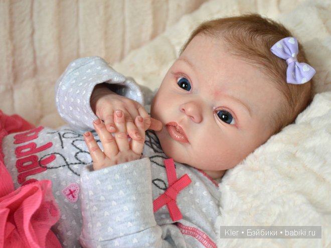 Моя реалистичная малышка реборн Ливия