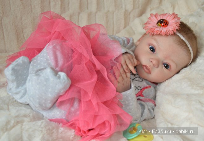 Моя реалистичная малышка реборн Ливия