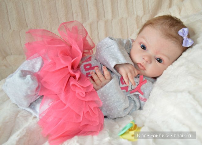 Моя реалистичная малышка реборн Ливия