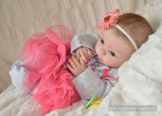 Моя реалистичная малышка реборн Ливия