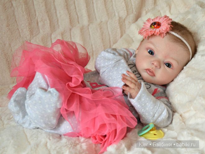Моя реалистичная малышка реборн Ливия