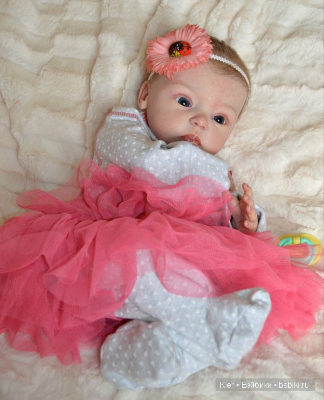 Моя реалистичная малышка реборн Ливия