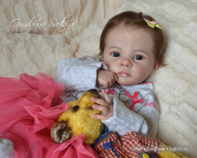 Моя нежная малышка реборн Elfe Ira