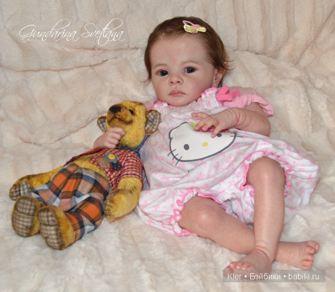 Моя нежная малышка реборн Elfe Ira