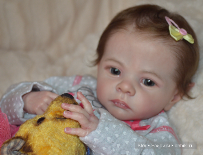 Моя нежная малышка реборн Elfe Ira