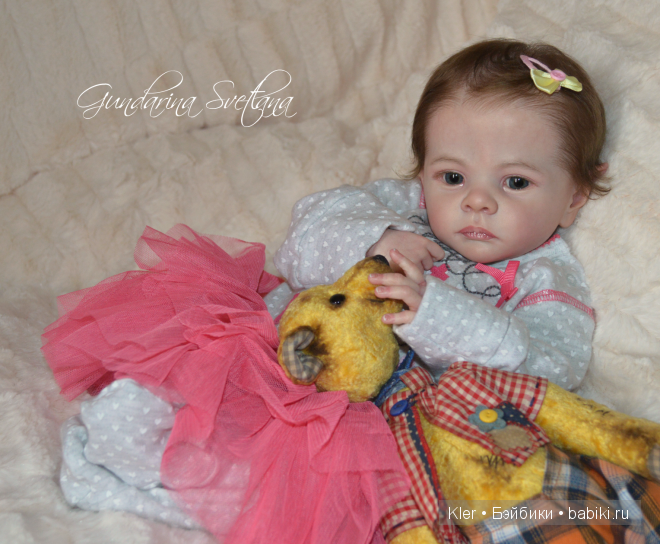 Моя нежная малышка реборн Elfe Ira