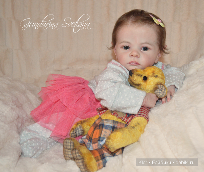 Моя нежная малышка реборн Elfe Ira