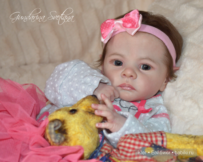 Моя нежная малышка реборн Elfe Ira