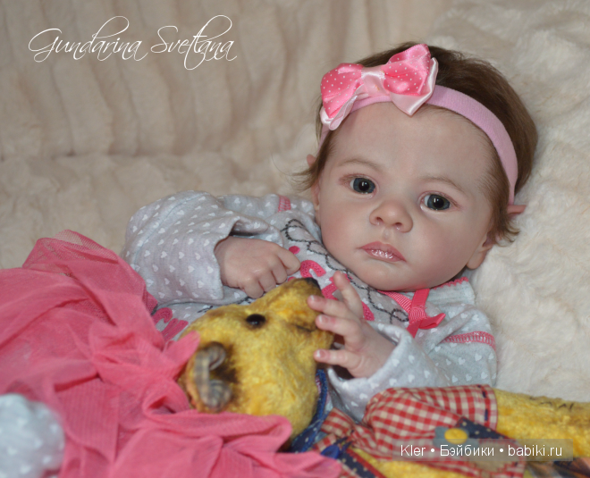 Моя нежная малышка реборн Elfe Ira