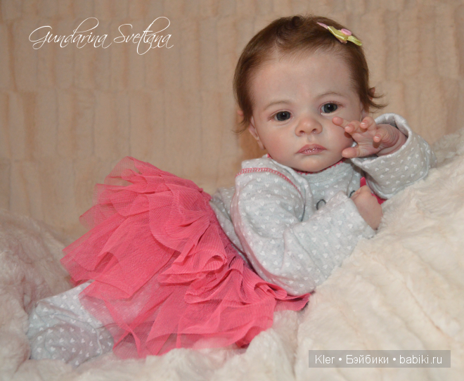 Моя нежная малышка реборн Elfe Ira