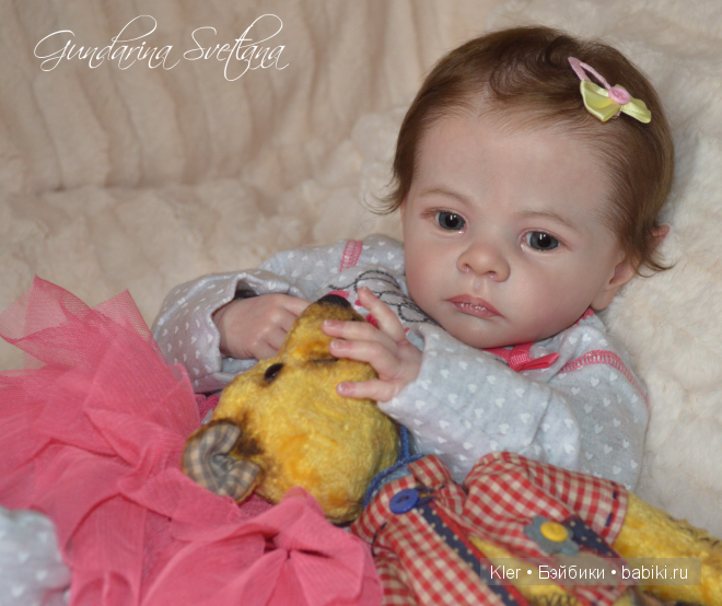 Моя нежная малышка реборн Elfe Ira