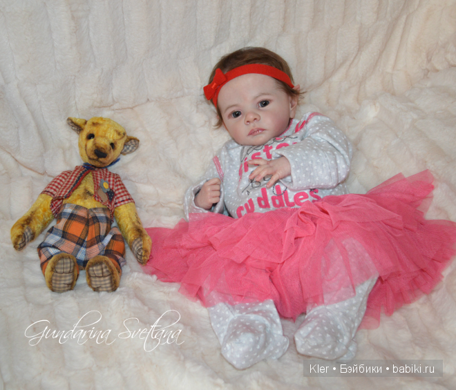 Моя нежная малышка реборн Elfe Ira