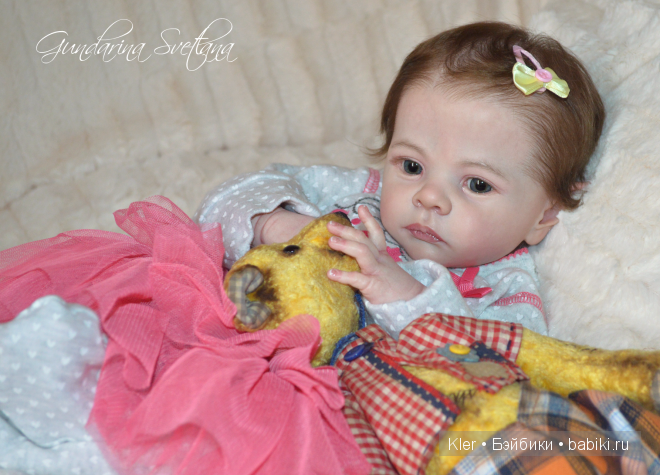 Моя нежная малышка реборн Elfe Ira