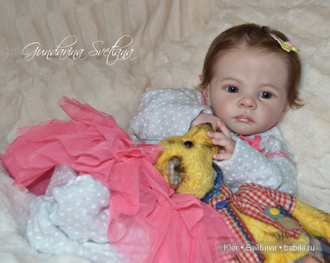 Моя нежная малышка реборн Elfe Ira