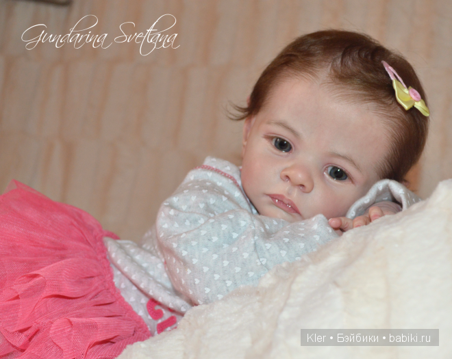 Моя нежная малышка реборн Elfe Ira