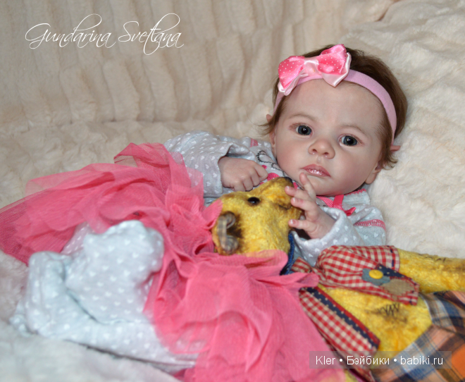 Моя нежная малышка реборн Elfe Ira