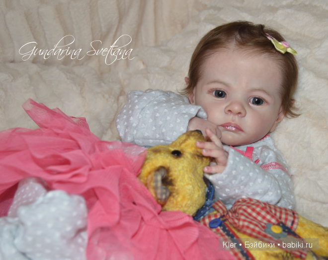 Моя нежная малышка реборн Elfe Ira