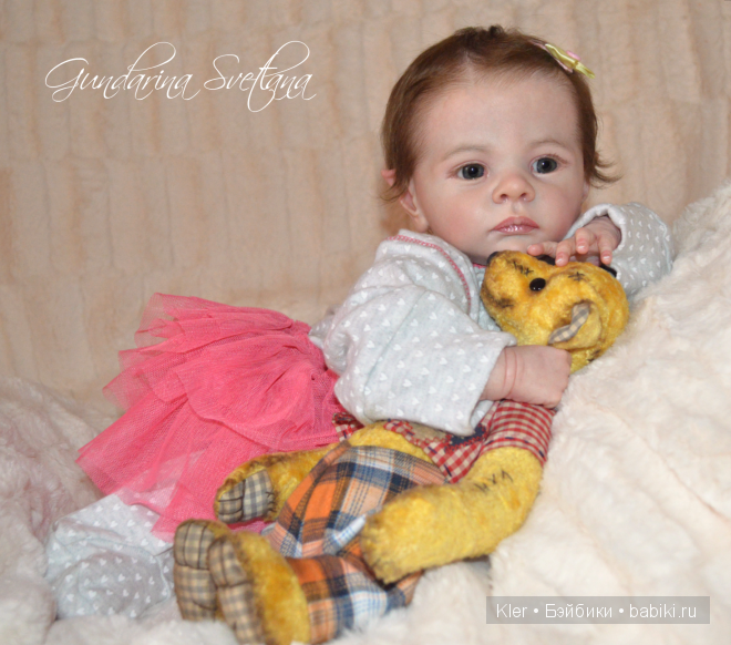 Моя нежная малышка реборн Elfe Ira