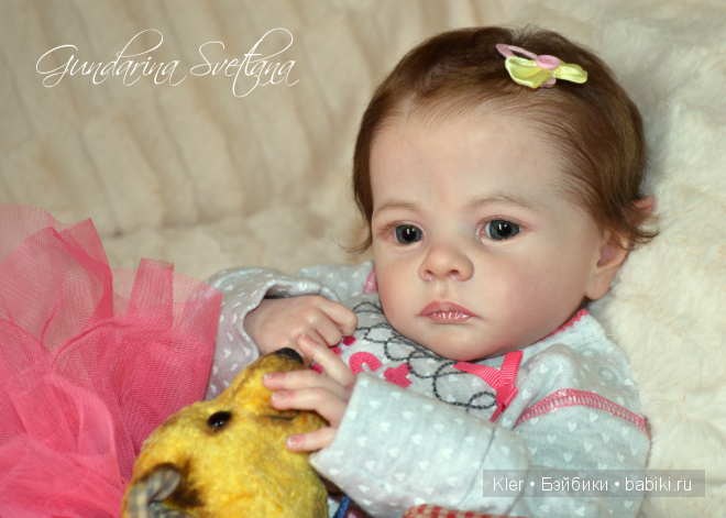 Моя нежная малышка реборн Elfe Ira