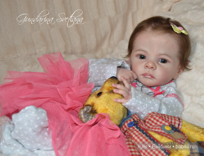 Моя нежная малышка реборн Elfe Ira