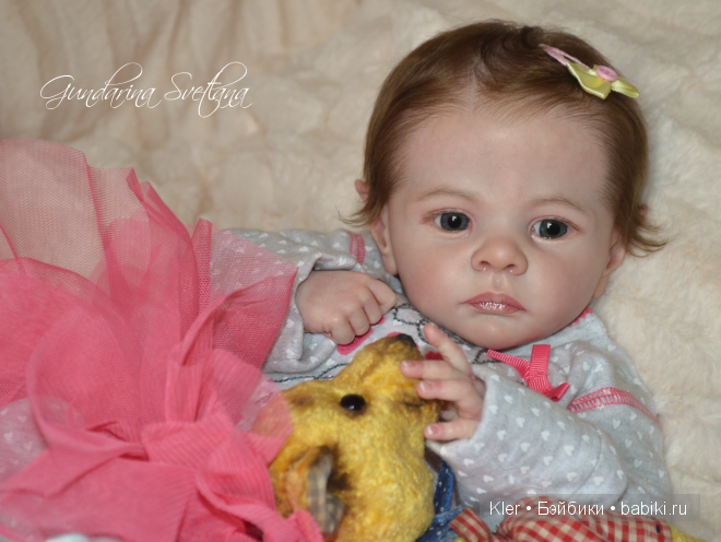 Моя нежная малышка реборн Elfe Ira