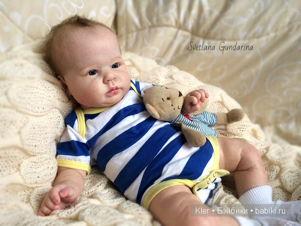 Ещё одна реалистичная малышка реборн Crystal из моей маленькой мастерской (фото 9)