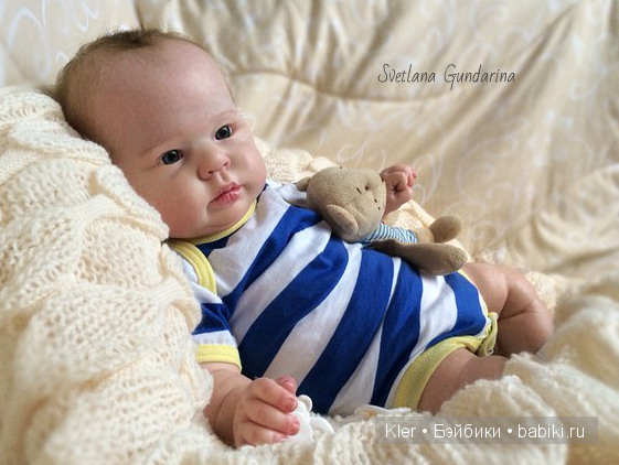 Ещё одна реалистичная малышка реборн Crystal из моей маленькой мастерской (фото 6)