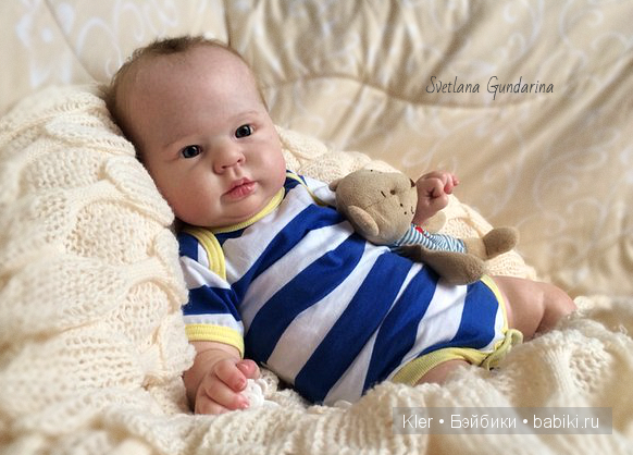 Ещё одна реалистичная малышка реборн Crystal из моей маленькой мастерской (фото 2)