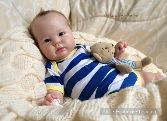 Ещё одна реалистичная малышка реборн Crystal из моей маленькой мастерской (фото 4)