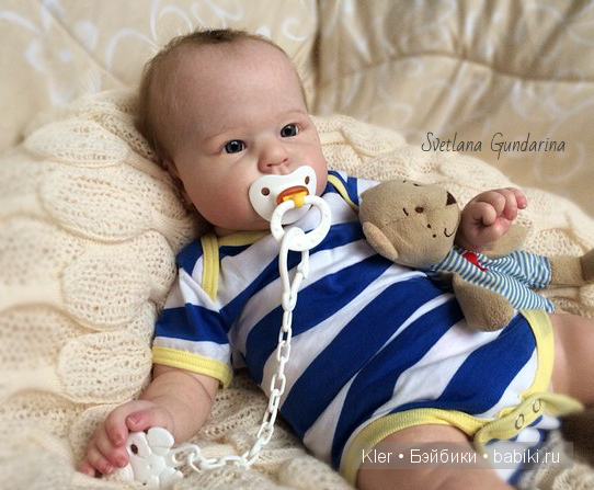 Ещё одна реалистичная малышка реборн Crystal из моей маленькой мастерской (фото 3)