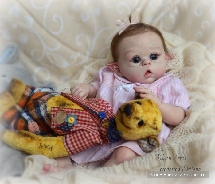 Нежнуличка Офеличка из маленькой мастерской кукол реборн Светланы Гундариной - Kler