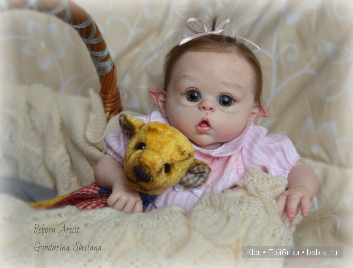 Нежнуличка Офеличка из маленькой мастерской кукол реборн Светланы Гундариной - Kler