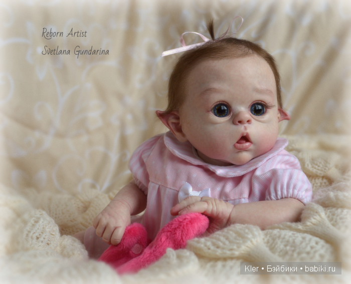 Нежнуличка Офеличка из маленькой мастерской кукол реборн Светланы Гундариной - Kler (фото 6)