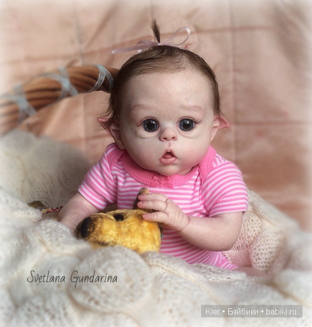 Нежнуличка Офеличка из маленькой мастерской кукол реборн Светланы Гундариной - Kler