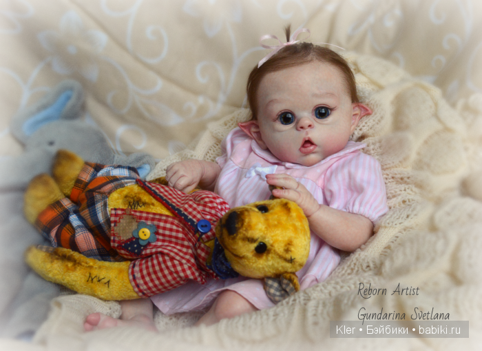 Нежнуличка Офеличка из маленькой мастерской кукол реборн Светланы Гундариной - Kler