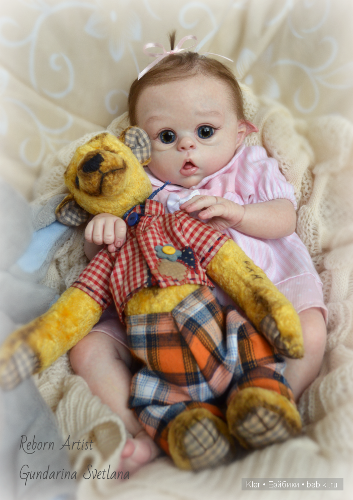 Нежнуличка Офеличка из маленькой мастерской кукол реборн Светланы Гундариной - Kler