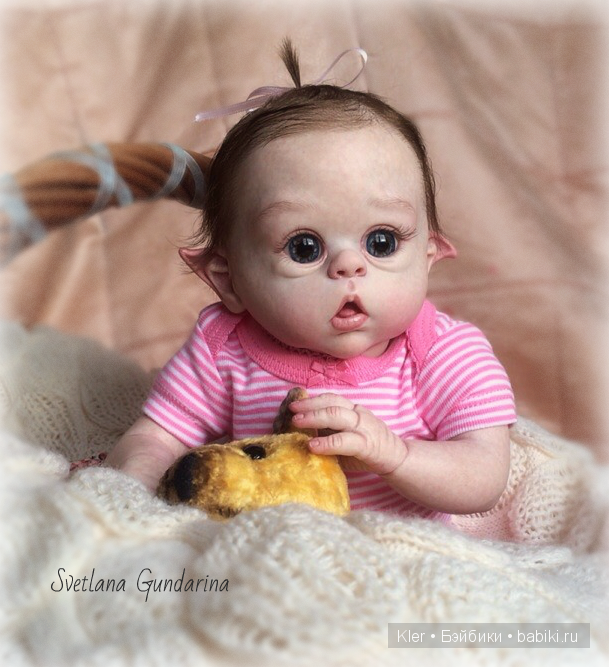 Нежнуличка Офеличка из маленькой мастерской кукол реборн Светланы Гундариной - Kler (фото 2)