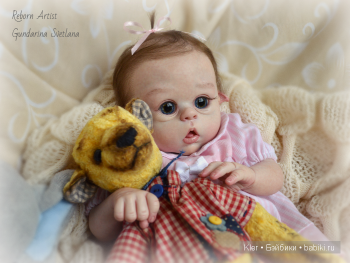 Нежнуличка Офеличка из маленькой мастерской кукол реборн Светланы Гундариной - Kler