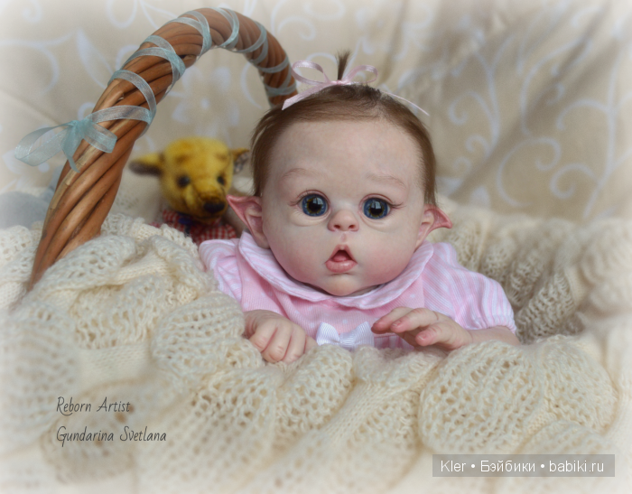 Нежнуличка Офеличка из маленькой мастерской кукол реборн Светланы Гундариной - Kler