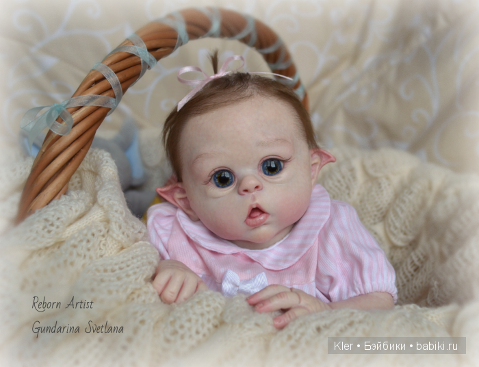 Нежнуличка Офеличка из маленькой мастерской кукол реборн Светланы Гундариной - Kler