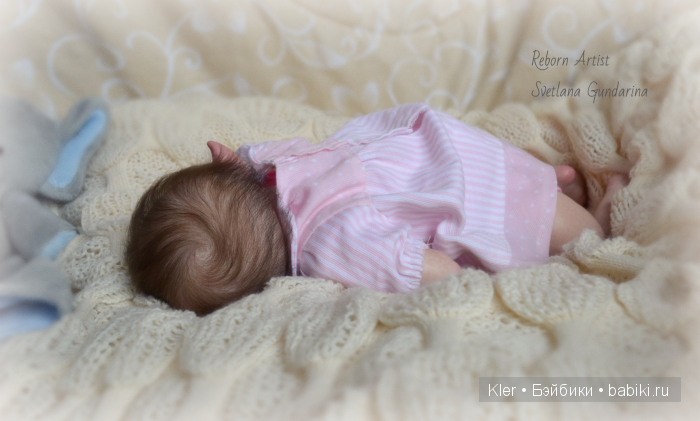 Нежнуличка Офеличка из маленькой мастерской кукол реборн Светланы Гундариной - Kler (фото 8)